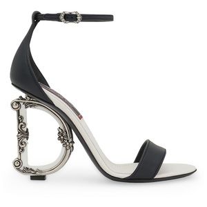DOLCE & GABBNA Nappa mordore sandals with baroque DG heel 
Exclusively at Saks